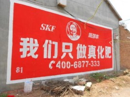 彝良县刷墙广告”蕴含了时代命题