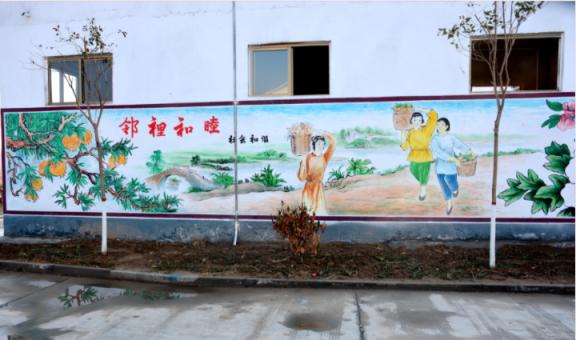彝良县乡镇文化墙 乡风文明焕发新活力