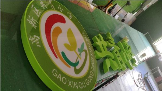 彝良县常见的发光字类型